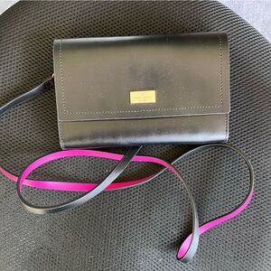 Kate Spade Black and Pink Crossbody Bag